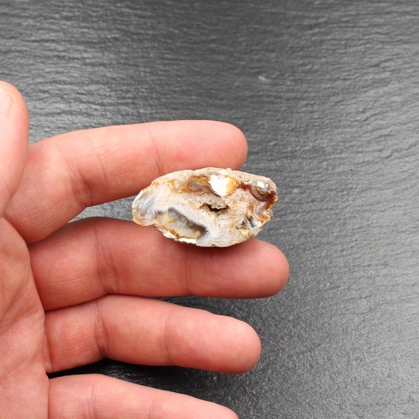 Achat Geode / Druse - Handarbeit