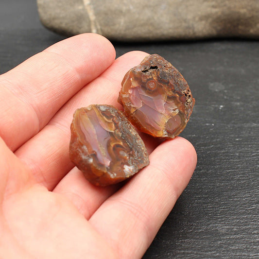 Deutscher Achat - poliert | Achat aus Deutschland