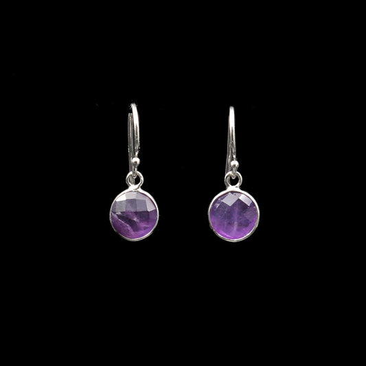 Amethyst Silber Ohrringe