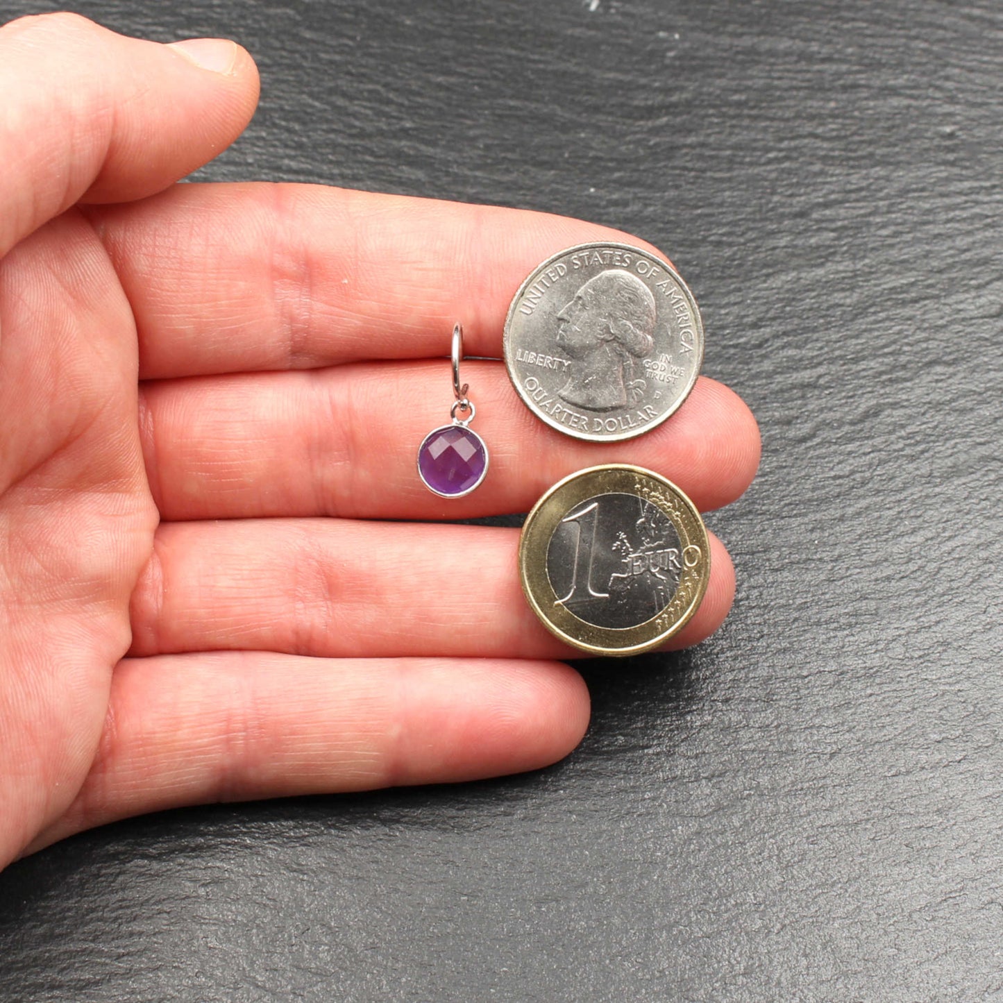 Amethyst Silber Ohrringe