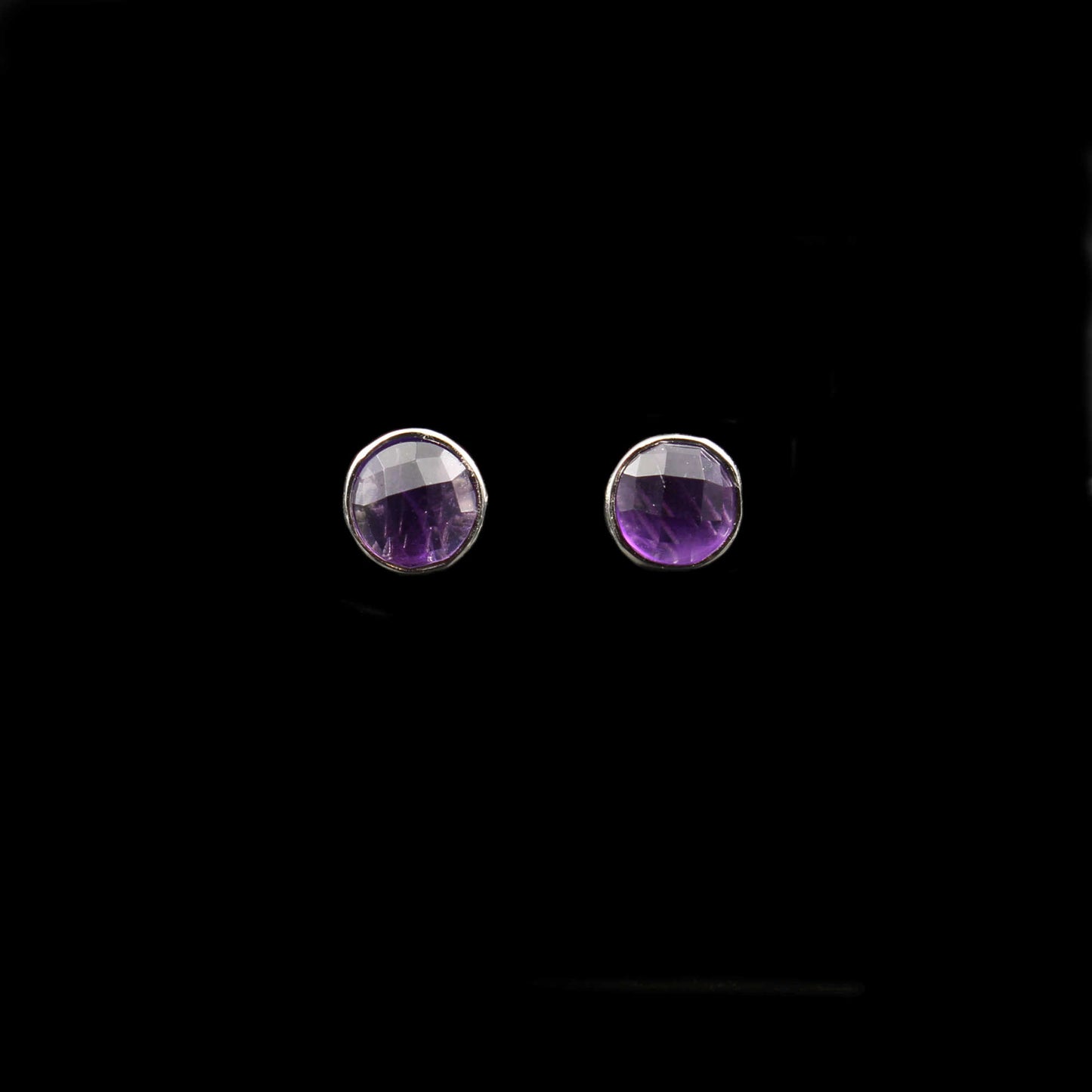 Amethyst Silber Ohrstecker