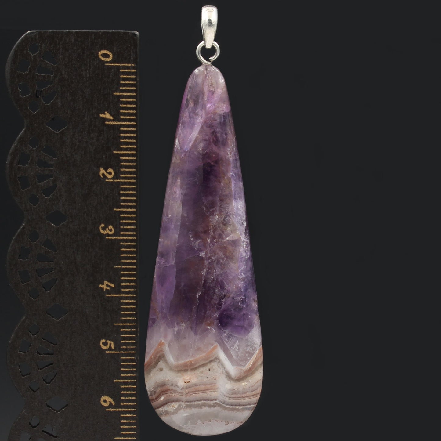 Amethyst Anhänger - Unikat 2 - Größe