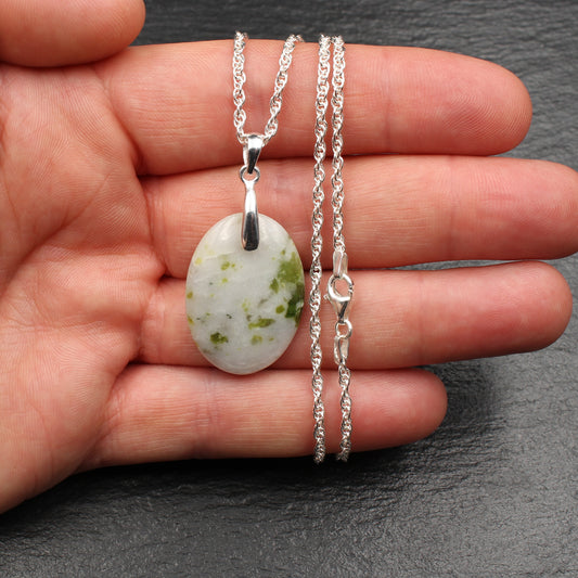 Schottischer Iona Marmor Anhänger - Handarbeit