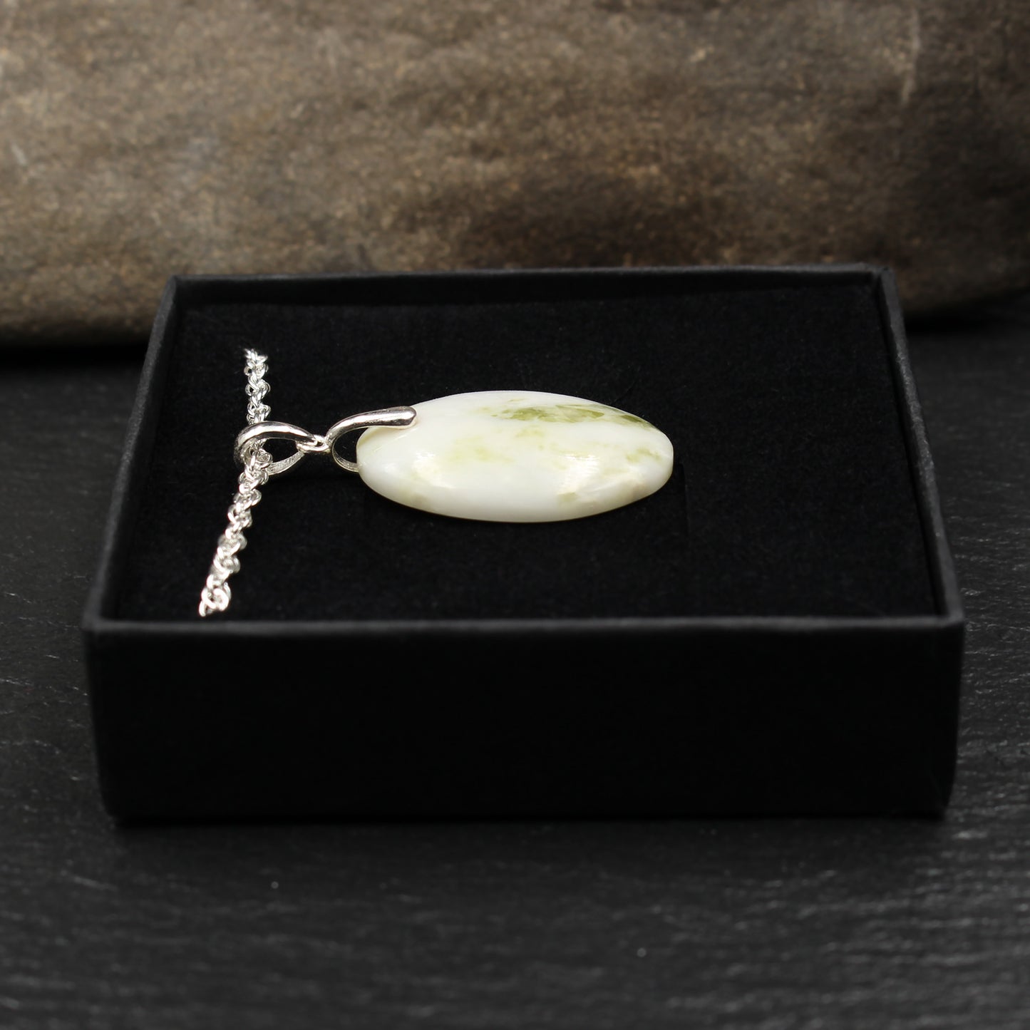Scottish Iona Marble Pendant - Handmade