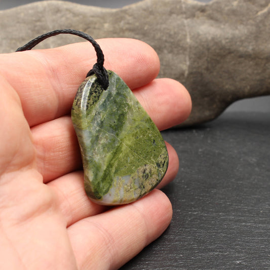 Scottish Lewisian Gneiss Pendant - Handmade