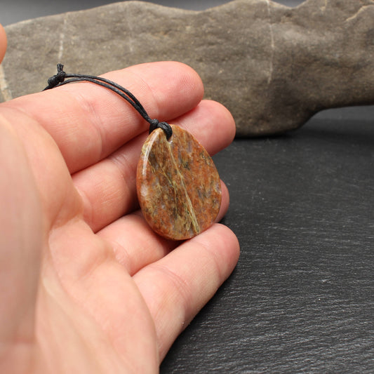 Schottischer Lewisian Gneis Anhänger - Handarbeit