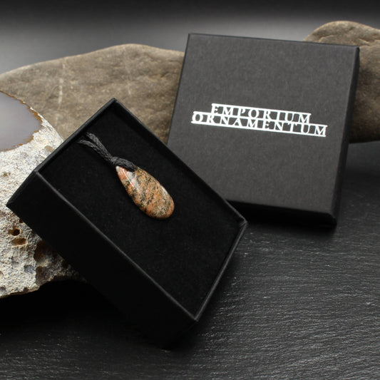 Schottischer Lewisian Gneis Anhänger - Handarbeit