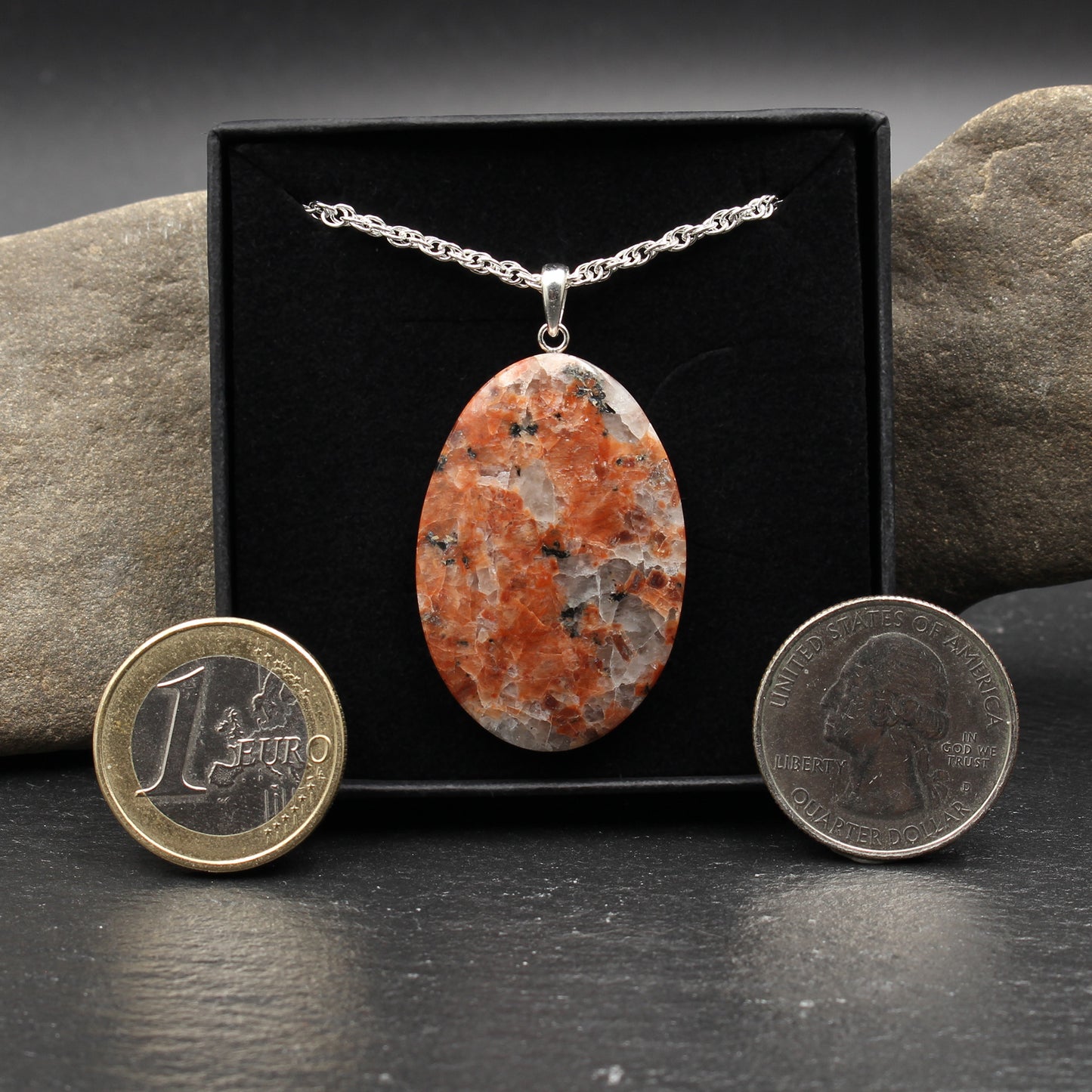 Scottish Lewisian Gneiss Pendant - Handmade