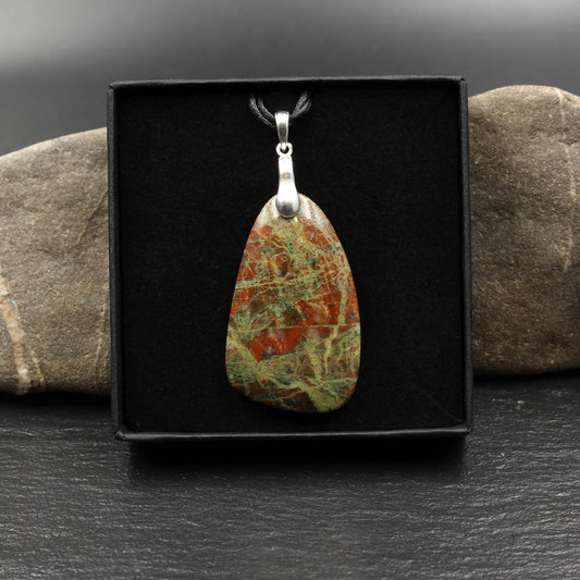 Schottischer Lewisian Gneis Anhänger - Handarbeit