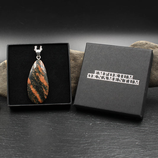 Schottischer Lewisian Gneis Anhänger - Handarbeit