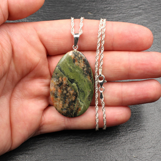 Scottish Lewisian Gneiss Pendant - Handmade