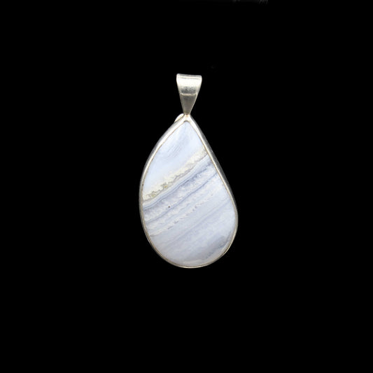 Blue Lace Achat Anhänger