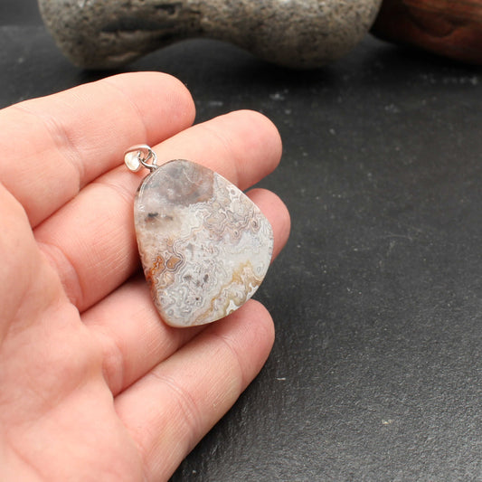 Crazy Lace Achat Anhänger - Handarbeit