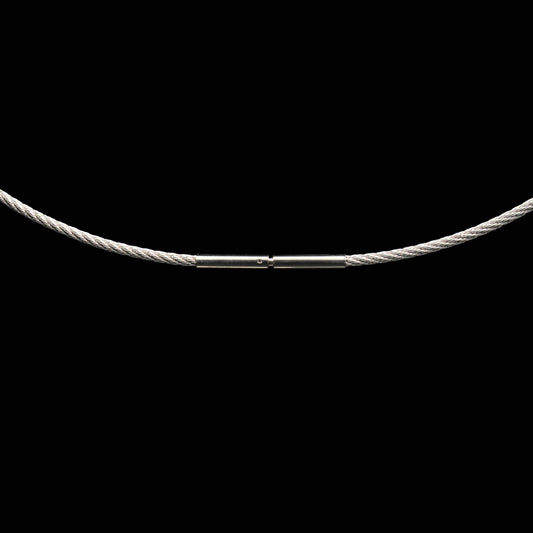 Edelstahl Reif mit Bayonettverschluss (ø 1.50 mm)