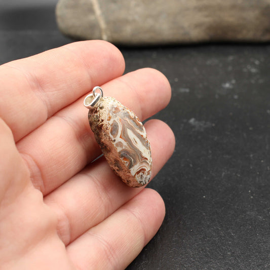 Achat Anhänger - Handarbeit | Achat aus Idar-Oberstein