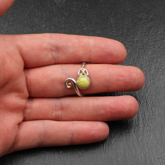 Highland Marmor Keltischer Wirbel Ring