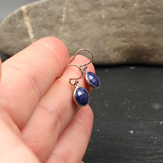 Lapislazuli Silber Ohrringe