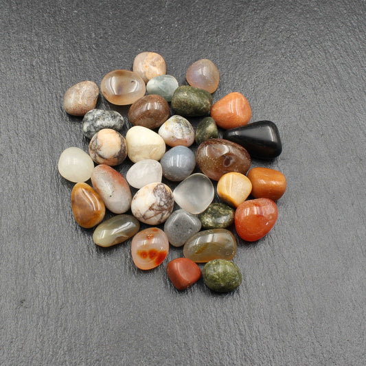 Trommelstein Mix Beutel | Polierte Edelsteine