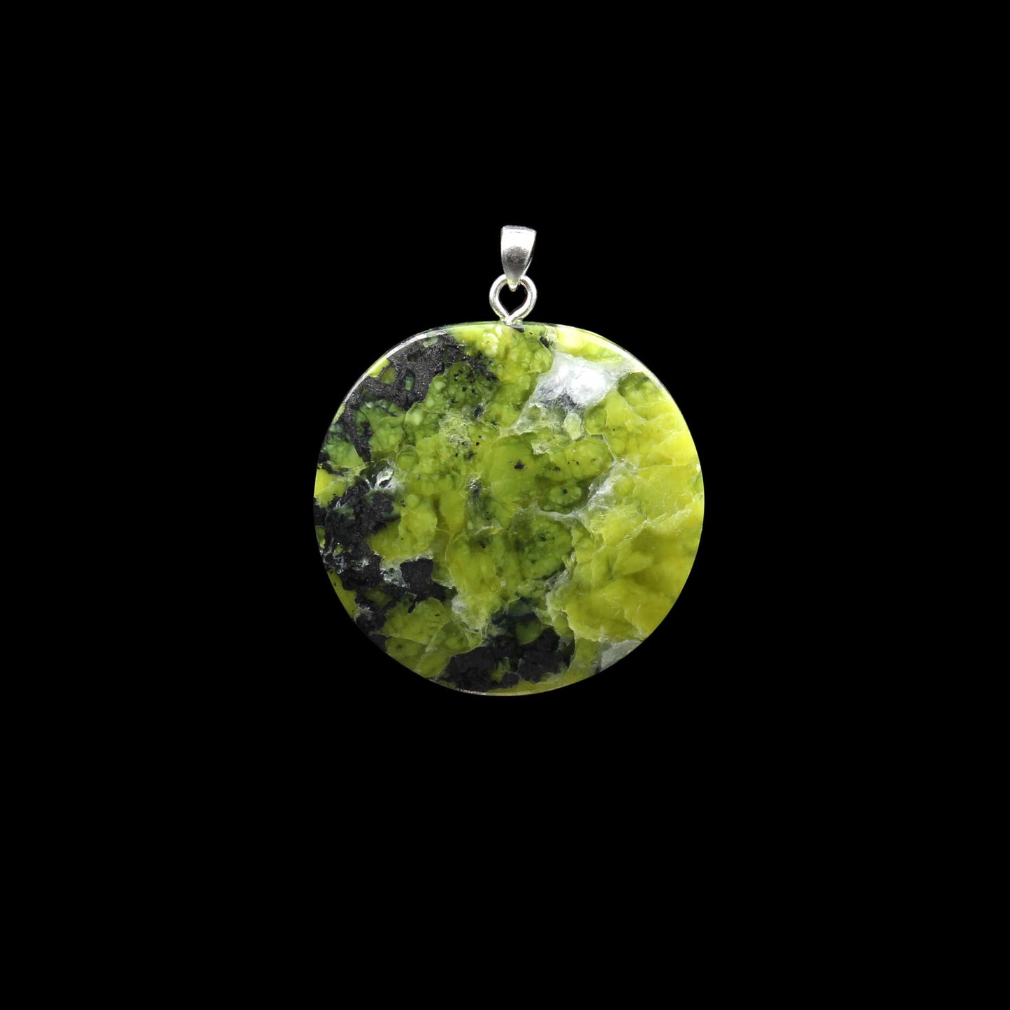 Norwegian Lizardite Pendant - Medium | Handmade