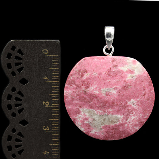 Norwegischer Thulit Anhänger - Handarbeit