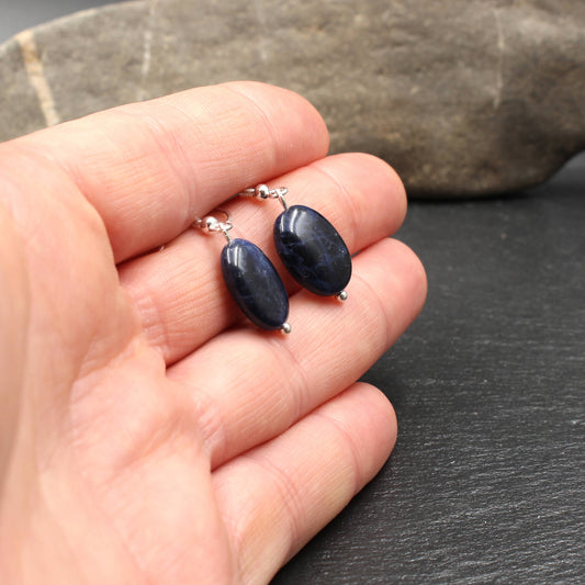 Sodalith Ohrhänger / Ohrringe