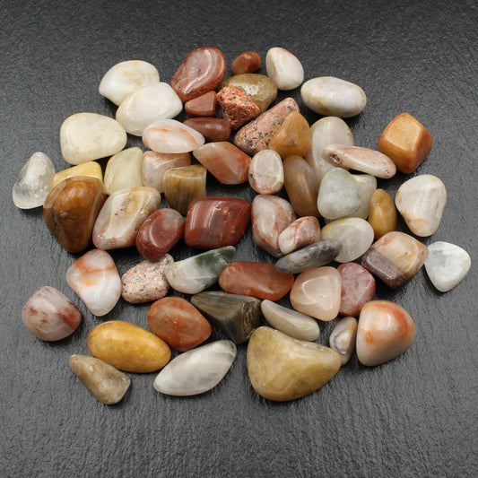 Rheinkiesel Trommelstein Beutel