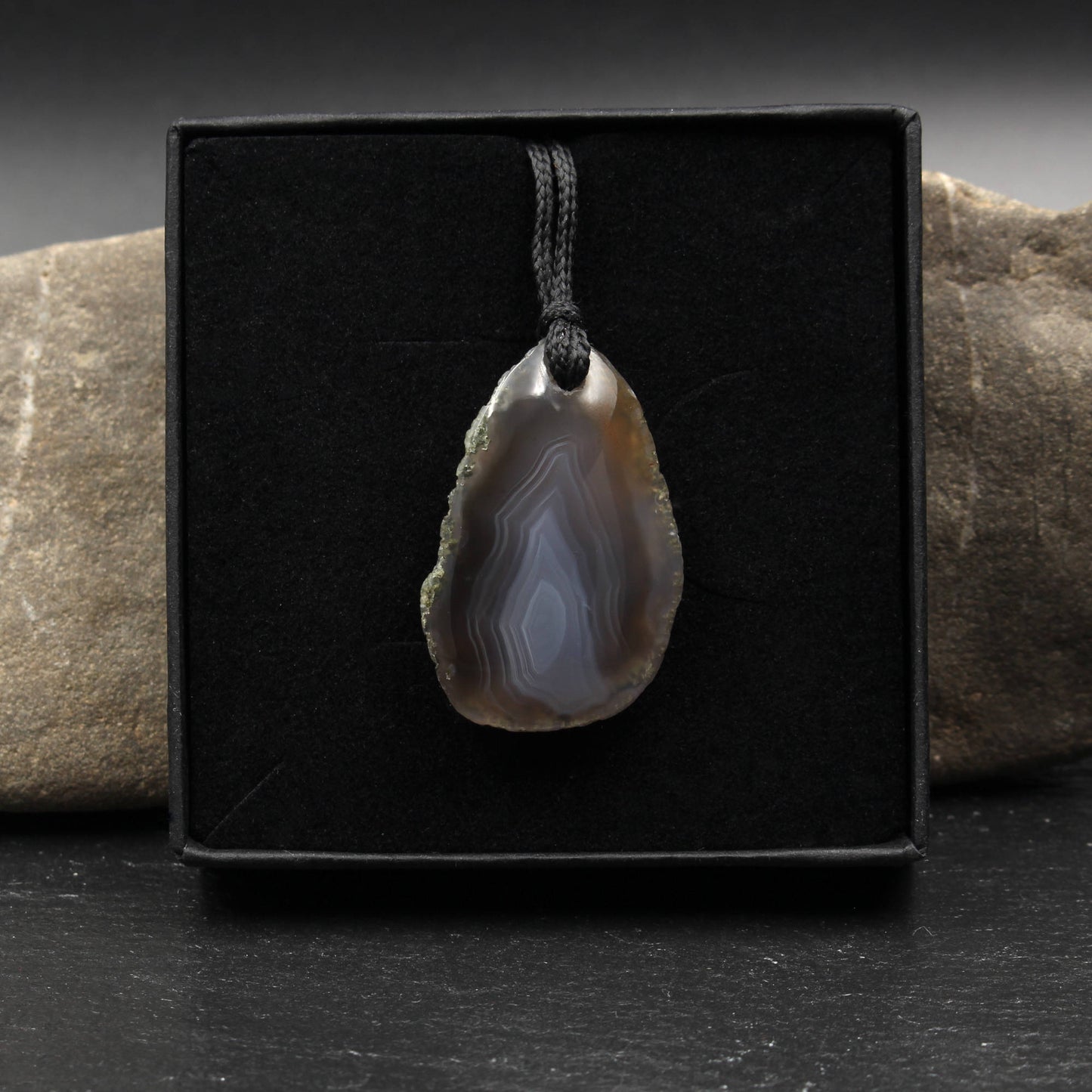 Scottish Agate Pendant - Handmade in Germany