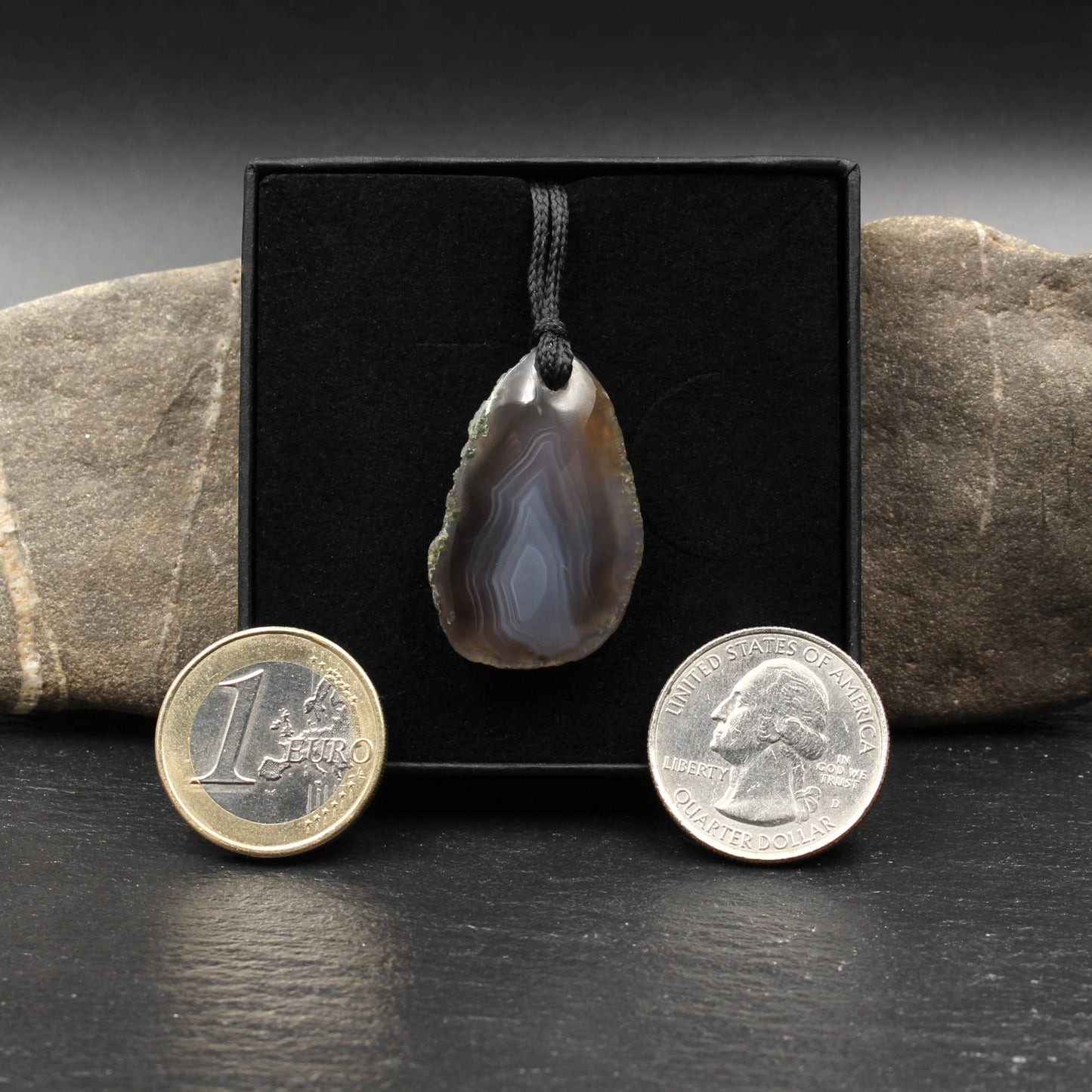 Scottish Agate Pendant - Handmade in Germany
