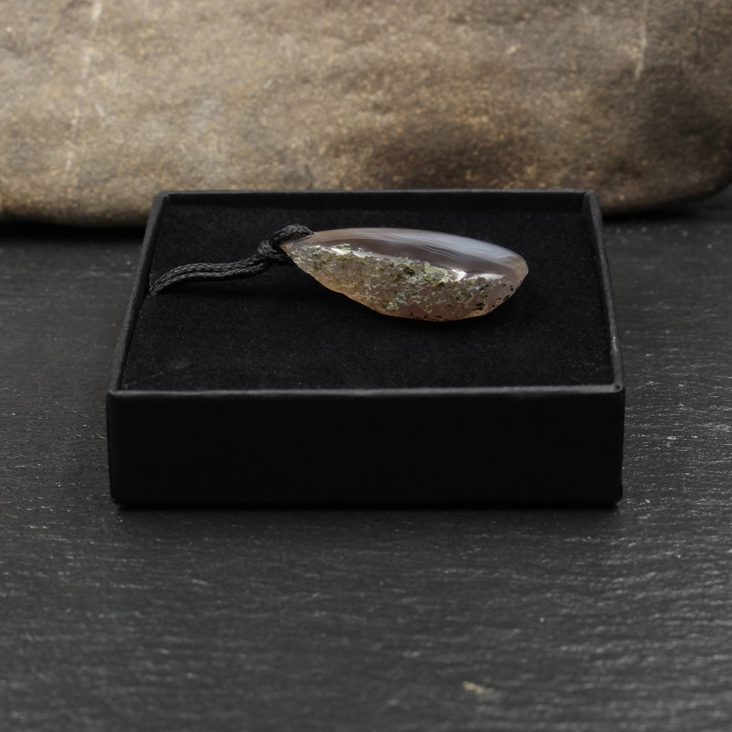 Scottish Agate Pendant - Handmade in Germany