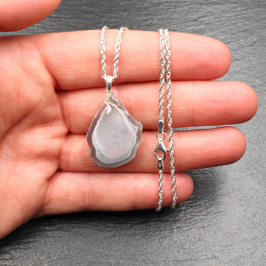 Schottischer Achat Anhänger - Handarbeit