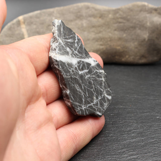 Schottischer Highland Kalkstein - Polierte Scheibe