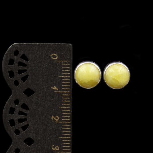 Schottischer Highland Marmor Ohrstecker