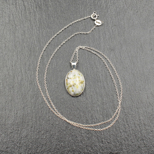 Schottischer Iona Marmor Anhänger - Mittel