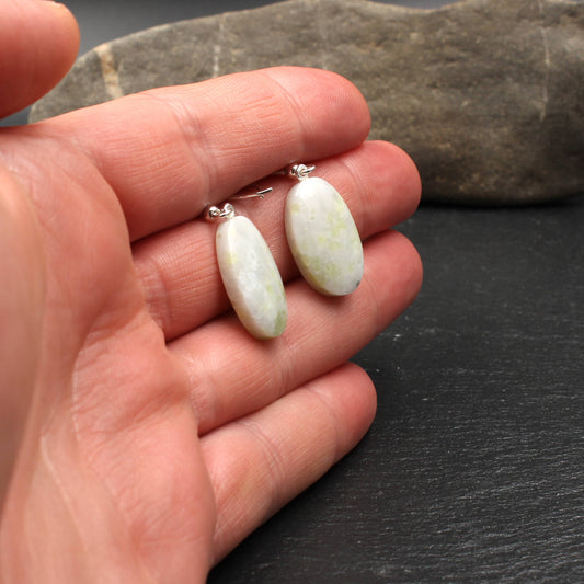 Schottischer Iona Marmor Ohrringe - Handarbeit