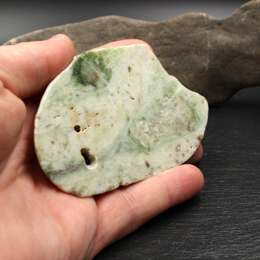 Schottischer Iona Marmor Scheibe - Große Polierte Scheibe