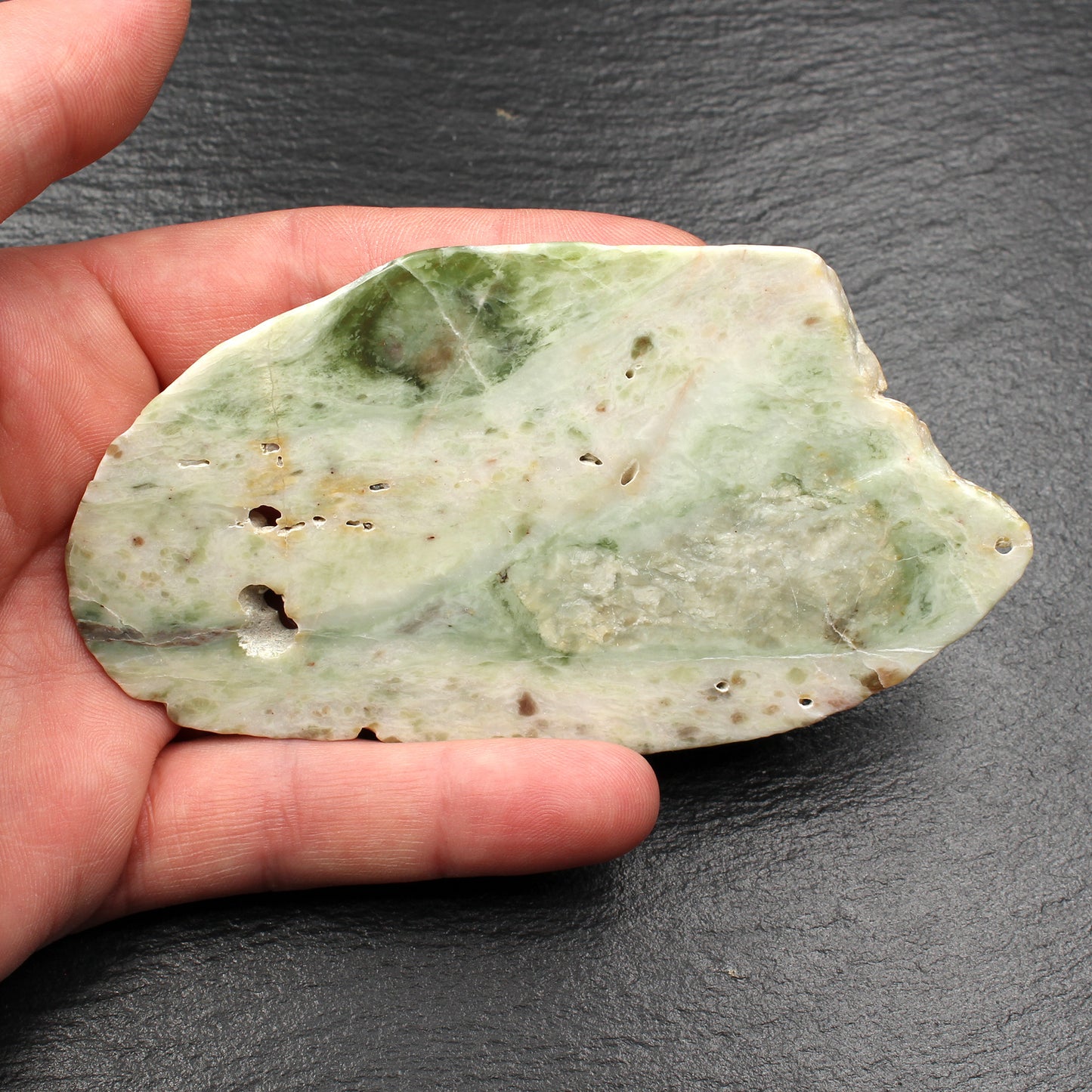 Scottish Iona Marble Slab - Large Polished Slab