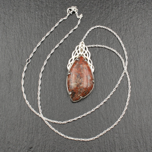 Schottischer Lewisian Anhänger Keltischer Wasserfall