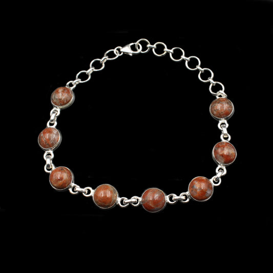 Schottischer Lewisian Silber Armband - Verstellbar