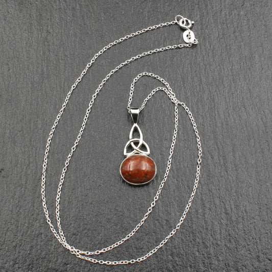 Keltischer Knoten Anhänger - Oval