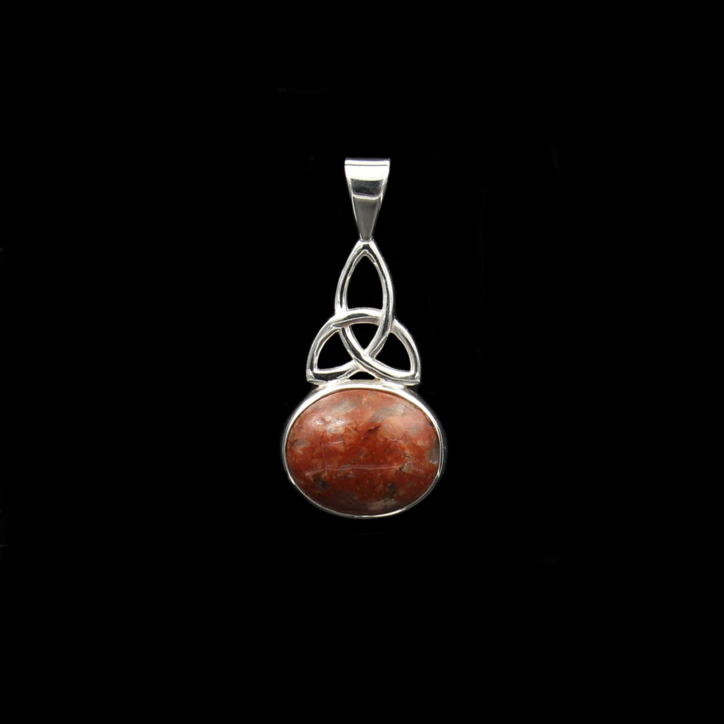 Keltischer Knoten Anhänger - Oval