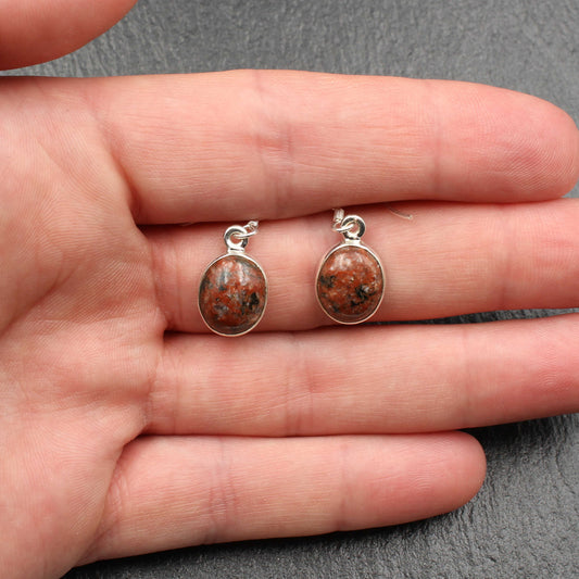 Schottischer Lewisian Silber Ohrringe