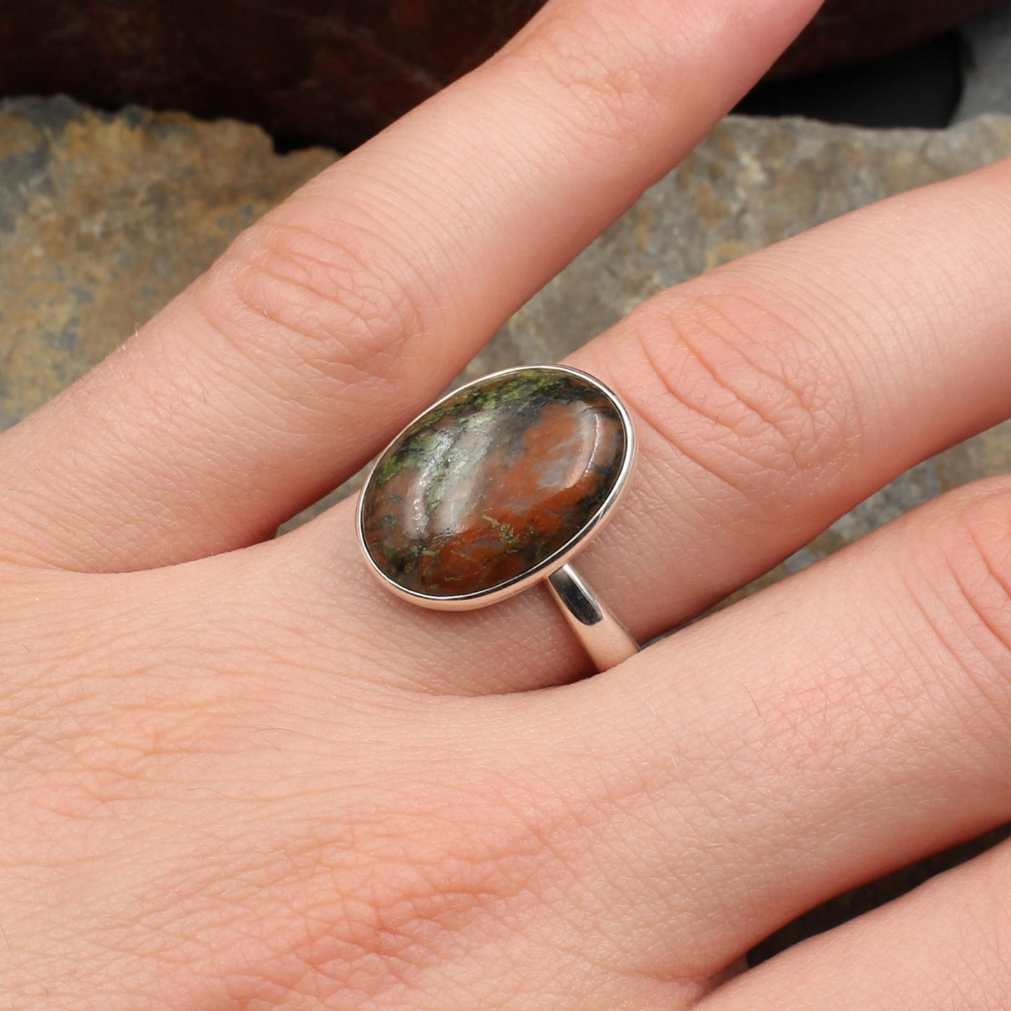 Schottischer Lewisian Ring - Silber - Unikat 1 - Bild 2