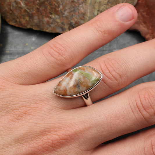 Schottischer Lewisian Ring - Silber - Unikat 3