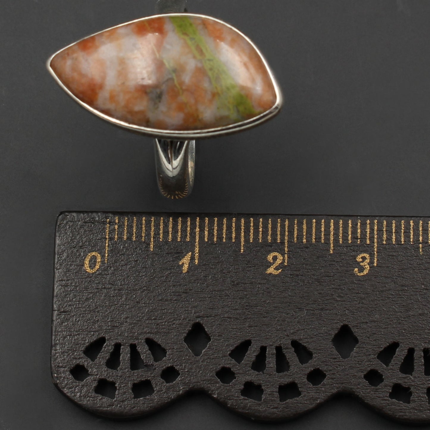 Schottischer Lewisian Ring - Silber - Unikat 3