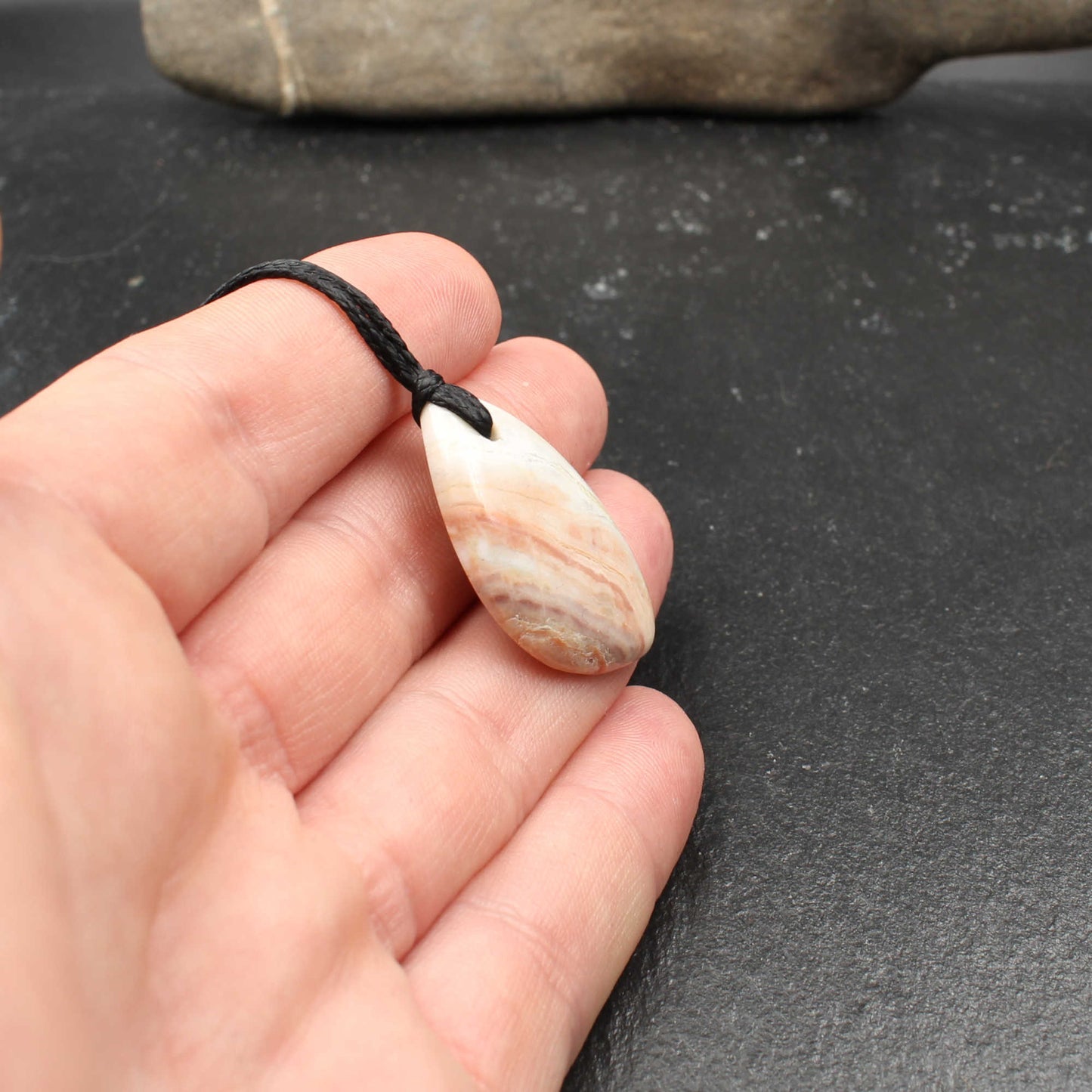 Schottischer Skye Marmor (Rosa) - Anhänger