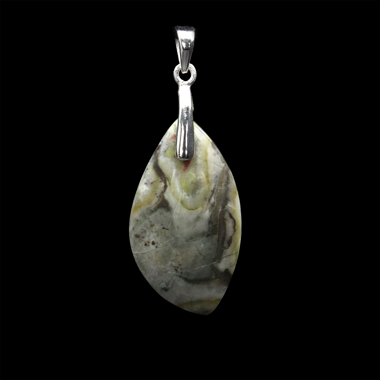 Scottish Skye Marble Pendant - Handmade