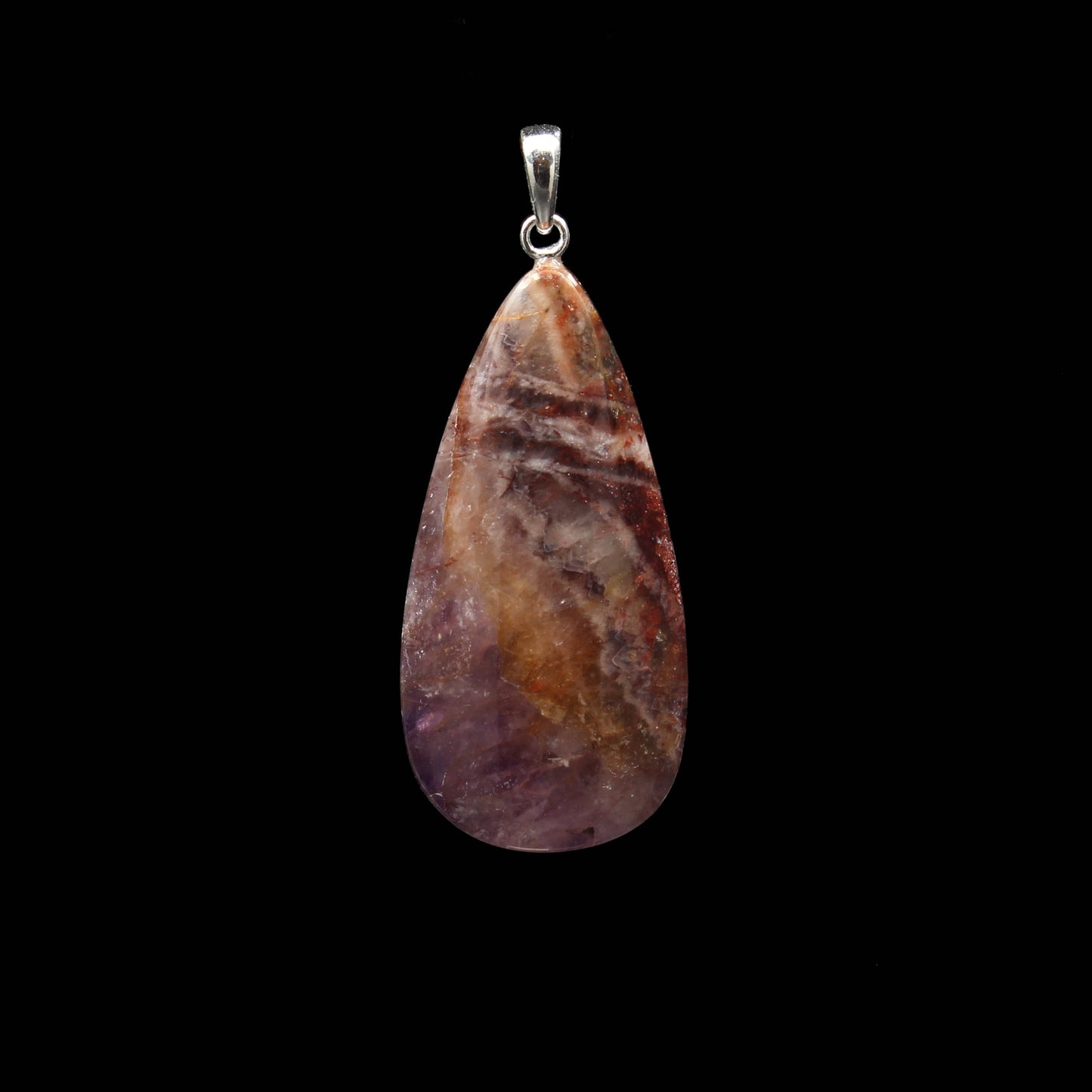 German Amethyst Pendant - Handmade
