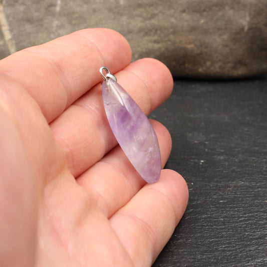 Amethyst Anhänger - Handarbeit