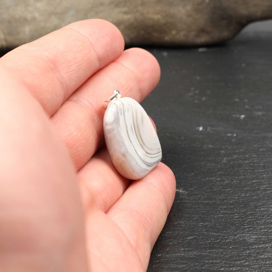 Botswana Achat Anhänger