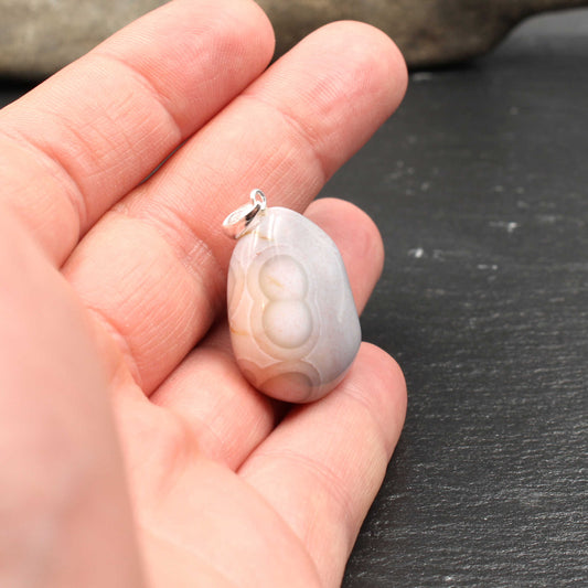 Botswana Achat Anhänger